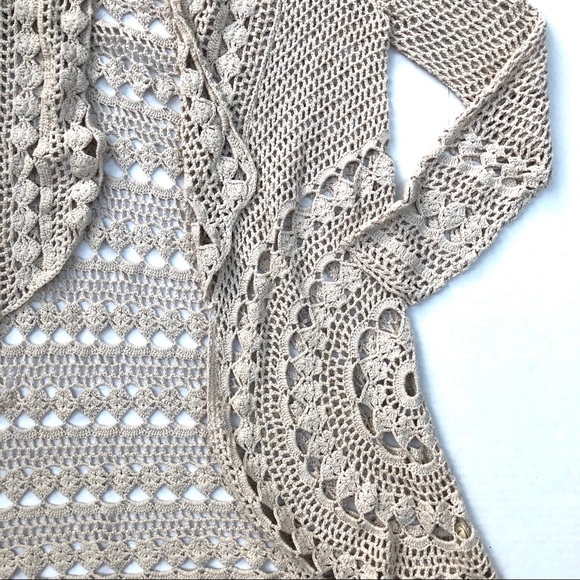 Free People Harmony Crochet Duster Cardigan - Picture 3 of 8